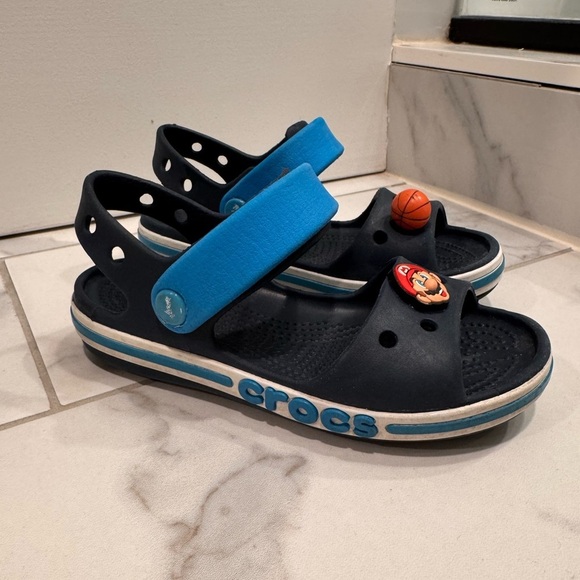 CROCS Other - Crocs Boys Toddler Blue Sandals 11